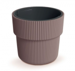 Plastikinis vazonas MILLY, su įdėklu, marsalos sp., 30 x 28,5 cm