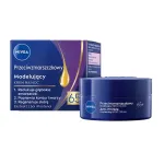 Modeliuojantis naktinis veido kremas nuo rauk&scaron;lių Nivea 65+, 50 ml