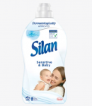 Skalbinių mink&scaron;tiklis SILAN Sensitive & Baby, 64 skalbimai, 1,408 l