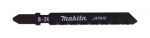 Siaurapjūklio pjūkleliai MAKITA B-24, 52/76 mm, T118G, HSS, metalui iki 2 mm, plastikui, 5 vnt.