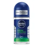 Rutulinis antiperspirantas Nivea Men Fresh Sensation, 50 ml