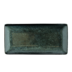 Kvadratinė lėk&scaron;tė AURORA AYANA DARK, t. žalios sp., 30 cm