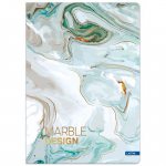 Sąsiuvinis langeliais A5 60 lapų 80g MARBLE