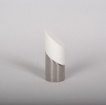 Karnizo užbaigimas NAVARA, mat. baltos/chromo sp., &Oslash;19 mm, 2 vnt.