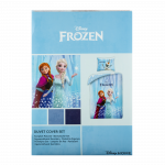 Vaiki&scaron;kas patalynės komplektas FROZEN, 2-jų dizainų, 140 x 200 cm, 50 x 70 cm, 100% medvilnės