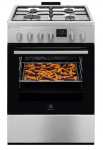 Dujinė viryklė su elektrine orkaite ELECTROLUX LKK660221X