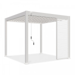 Žaliuzės pavėsinėms Pergola ELEGANCE/DELUXE/FUSION, White, 93 cm