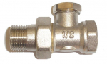 Tiesi balansainė sklendė, be rankenos, 609, 1/2"