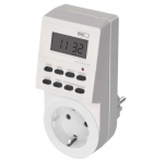 Skaitmeninis laikmatis EMOS, 8 programos, IP20, baltas