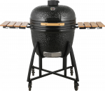 Keraminė kepsninė Kamado Classic Series 26", 66 cm, juodos sp.
