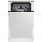 Įmontuojama indaplovė BEKO BDIS38120Q, 45 cm