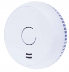 Dūmų detektorius su baterija EMOS, 85 dB, baltas