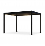 Pavėsinė Pergola DELUXE PRO AUTOMATIC 300x400x256 cm su LED, Taupe