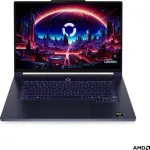 Ne&scaron;iojamas kompiuteris Lenovo Legion 7 15ASH11, 32GB RAM, AMD Ryzen AI Max+ 388, AMD Radeon 8060S, 1TB SSD, 15.3" OLED 2560x1600 165Hz, tamsiai mėlyna