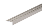 Aliuminis siauras laiptų profilis, kampinis, &scaron;ampano sp., 25 x 10 x 1000 mm
