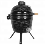 Keraminė kepsninė Kamado Classic Series 13", 33 cm, juodos sp.