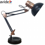 Stalinis &scaron;viestuvas AVIDE VINTAGE, E27, max 60 W, metalinis, juodos sp., 33,5x49,5x59 cm