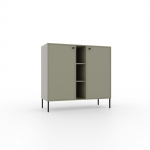 Komoda Tili 2D 3P, žalia