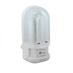 Naktinis LED &scaron;viestuvas SPECTOR LIGHT, IP20, 1W, 6500K, 59lm, baltos sp., 7,8x4,6x10,4cm