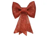 Kalėdinė dekoracija - kaspinas BOWTIE, raudonos sp., 2,5 x 12 x 14 cm, 1 vnt