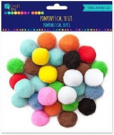 Akriliniai burbuliukai, MIX, 5 cm, 30 vnt.
