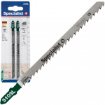 Siaurapjūklio pjūkleliai SPECIALIST+, 110/132 mm, T301DL, 6 TPI, CRV, medienai 4-100 mm, 2 vnt.