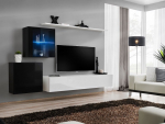 Sekcija Switch XV su LED ap&scaron;vietimu, juoda/balta