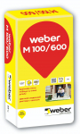 Mūro mi&scaron;inys WEBER M100/600 LT, pilkos sp., 25kg