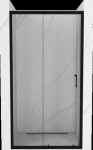 Stumdomos du&scaron;o durys Mexen Apia, Black, 115 cm