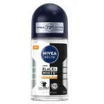 Rutulinis antiperspirantas Nivea Men Black & White Invisible Ultimate Impact, 50 ml