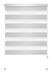 Klasikinė ritininė užuolaida ZEBRA, &scaron;viesiai pilkos spalvos 761, 140 x 170 cm