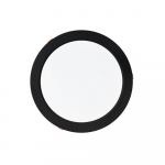 Įleidžiama LED panelė HOROZ ALEXIS, 6 W CCT 3000/4000/6500 K 510 lm, juodos sp, &oslash;10,8 cm