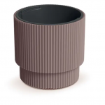 Plastikinis vazonas MILLY, su įdėklu, marsalos sp,. 30 x 29 cm