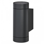 Sieninis lauko &scaron;viestuvas OSRAM ENDURA ITYS, IP65 GU10 max 2x35W tamsiai pilkos sp h15,8cm