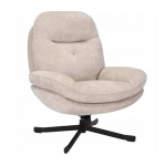 Fotelis Harper, kreminis