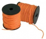 Mūrininko virvė IRON, susukta, pagaminta i&scaron; polipropileno, storis 1,7 mm, 50 m