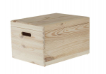 Medinė dėžė su dangčiu, 40 x 30 x 23 cm