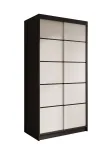 Spinta ADRK Verto, balta sp./juoda sp., 100 cm x 58 cm x 200 cm