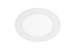 Įleidžiama LED panelė GTV ORIS, IP44, 7 W, 560 lm, 3000 K, baltos sp., apvalios formos, &Oslash;11,8 cm