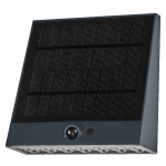 Sieninis LED lauko &scaron;viestuvas OSRAM ENDURA SOLAR FIN įkr. saule IP54 10W 3000K 1000lm su davikliu