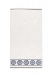 Vonios rank&scaron;luostis CREYA, kreminės sp., 50 x 90 cm, 100% medvilnės, 450 g/m2