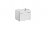 Vonios spintelė COMAD ICONIC WHITE 82-60-D-1S, balta