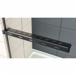 Lentynėlė du&scaron;o sienelei RAVENA Gun Grey