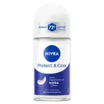 Rutulinis antiperspirantas Nivea Protect & Care, 50 ml