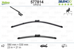 Automobilinis valytuvas VALEO SILENCIO LAND ROVER FLAT BLADE, 580/530 mm