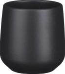 Keraminis vazonas AMBER, matinės pilkos sp., 12 x 12 cm
