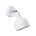 Sieninis &scaron;viestuvas SOLLUX ELBA, 1xE27, max 15 W LED, baltas