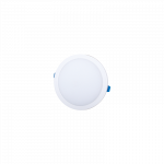 Įleidžiama LED panelė TOPE TOPAZ, IP40, 8 W, 4000 K, 640 lm, baltos sp, apvali f, &Oslash;10 cm