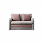 Sofa Ario, pilka/rožinė