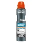 Hipoalerginis pur&scaron;kiamas vyri&scaron;kas dezodorantas L&rsquo;Or&eacute;al Paris Men Expert Magnesium Defense, 250 ml